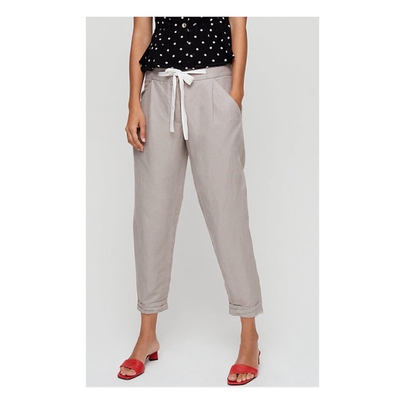 Aritzia Wilfred linen pants - Picture 4 of 6